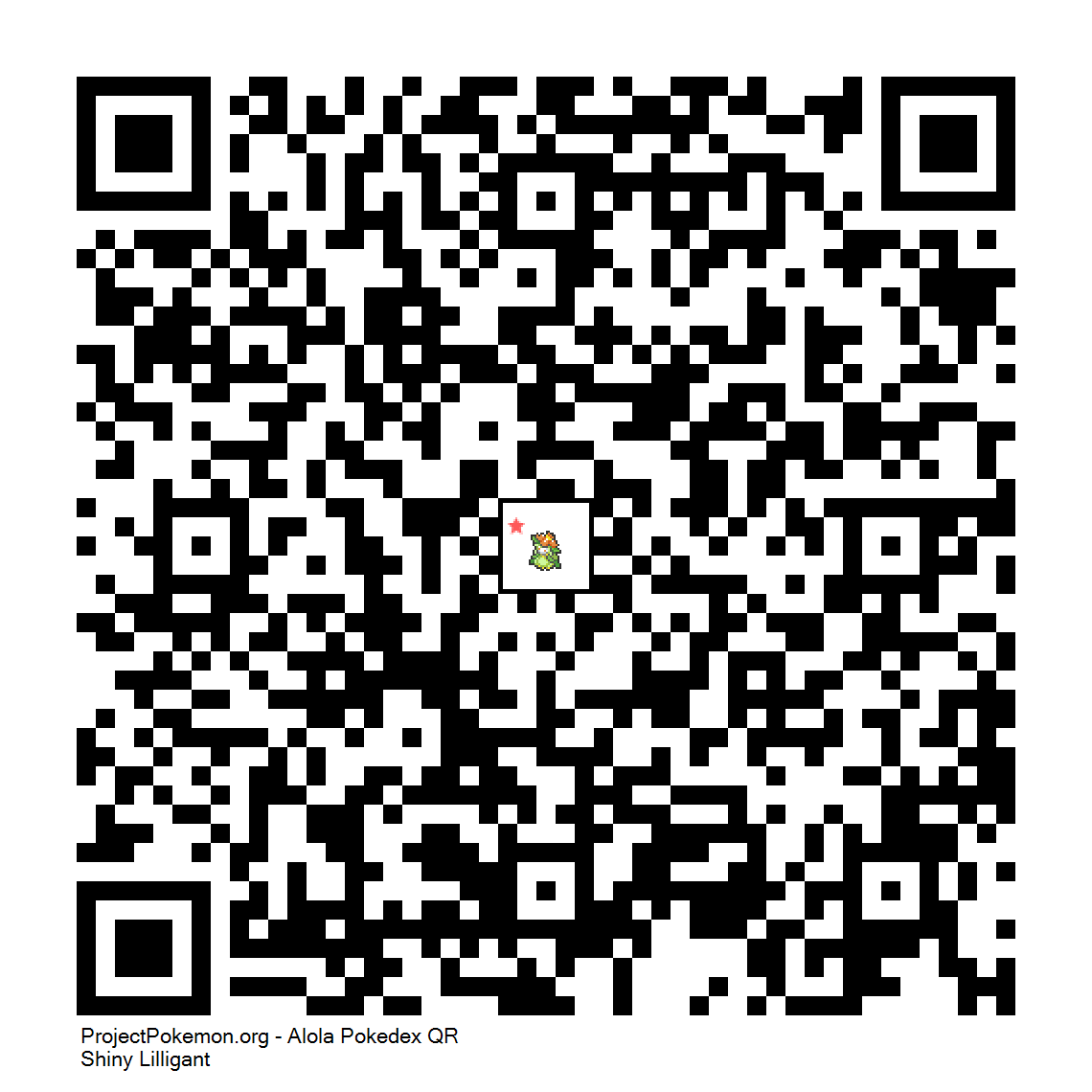 Cdigo QR de Lilligant variocolor
